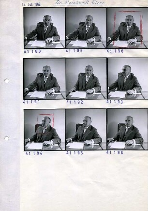 Portraitserie Reinhardt Clerc