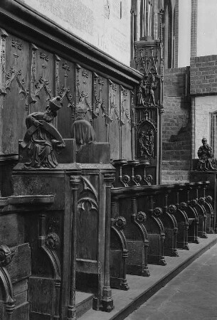 Stendal. Dom St. Nikolaus, Inneres, Chorgestühl