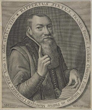Bildnis des Rippertus Sixtus