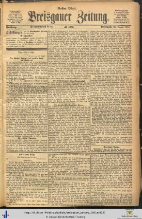 21.08.1901 (Erstes Blatt)