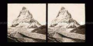 Totalansicht vom Matterhorn