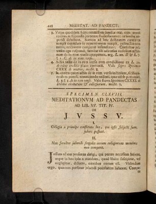 228-239, Sp. 168. De Jussu