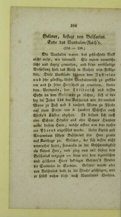 Gelimer, besiegt von Belisarius