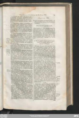 Caput. VII. Exegesis quorundam capitulorum Cyrilli, adiectis quibusdam aliorum Patrum sententiis orthodoxis.