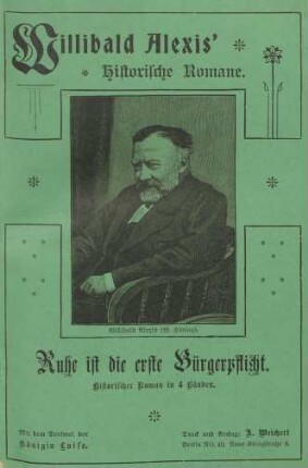 Porträt: Willibald Alexis