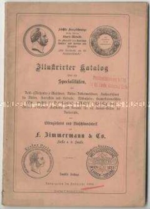 Katalog über landwirtschaftliche Maschinen