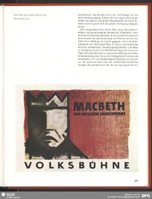 Volksbühne. Macbeth