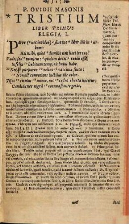 Tristium libri V. : adiuncto indice ...