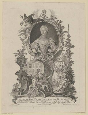 Bildnis der Elisabetha Christina