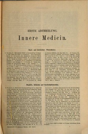 Jahresbericht über die Leistungen und Fortschritte in der gesamten Medizin, 1869,2 = Jg. 4 (1870)