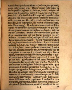 De rescriptis principum, autoritatem rei iudicatae habentibus