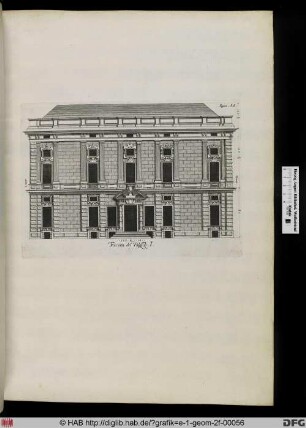 Facciata del Palazzo. I.