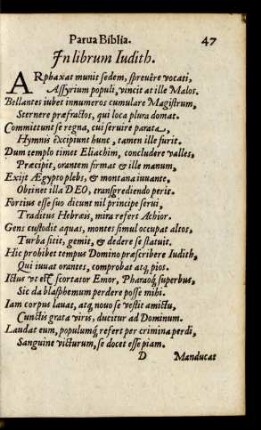 In librum Iudith.