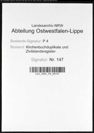 Kirchenbuchduplikat der evangelisch-reformierten Gemeinde Hörde (GHT 1818-1831, GHTK 1832, GHT 1833-1855). (Gemeinde: Hörde, evangelisch-reformierte Gemeinde)