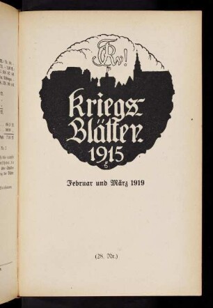 717-771, Nr. 28: Februar und März 1919