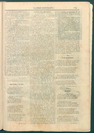 Castelar y los americanos. : [De "El Americano".]
