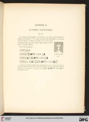 II: Le tombeau d’Atonoumhabi