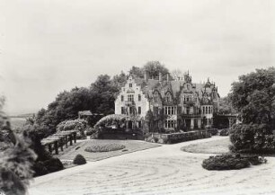 Schloss Altenstein : Blick auf Schloss Altenstein (Neubau von Albert Neumeister; 1887/1889) und Park