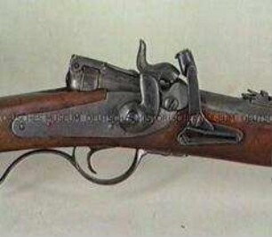 Perkussions-Karabiner M 1865, System Terry, Sachsen