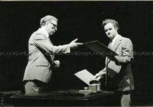 DDR-Erstaufführung der Oper "Richard Sorge" von Alexandra Wassiljewa am Landestheater Dessau