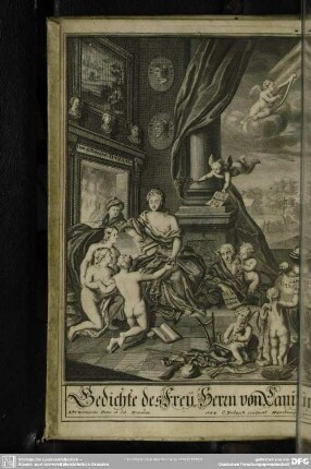 Gedichte des Frey-Herrn von Canitz