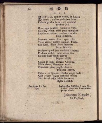Boppium, rumor venit, ...