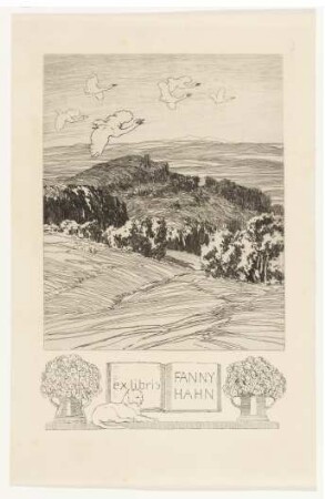 Exlibris Fanny Hahn