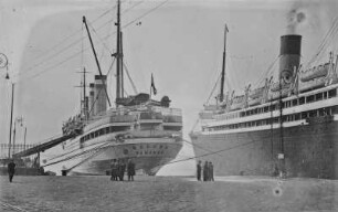 Oceana in Neapel (HAPAG-Mittelmeerfahrt der Oceana Leonhardt 1929)