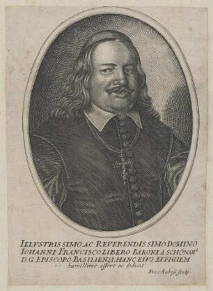 Bildnis des Iohannes Franciscus, Baronus a Schönaw