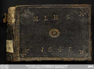 MLHS. 1645 : Stammbuch Michael Liefmann
