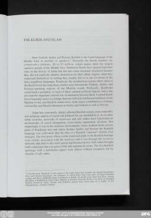 The Kurds And Islam