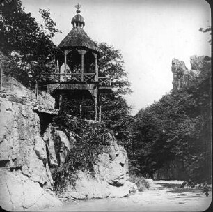Harz. Kronentempel im Bodetal