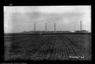 Merseburg, Gesamtblick, Werk von Osten