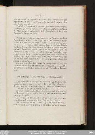 Du pâturage et du pâturage en Sahara arabe.