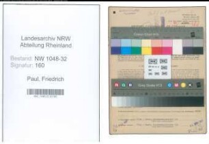 Entnazifizierung Friedrich Paul , geb. 17.02.1893 (Beamter)