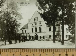 Postkarte, Crossen (Krosno Odrzańskie)