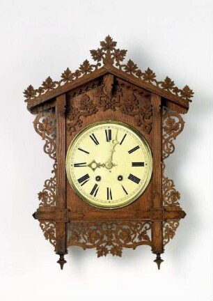 Wanduhr, Kreuzer, Glatz & Co., Furtwangen 1853-1854
