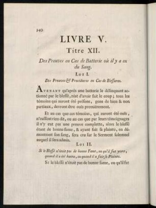 340-358, Titre XII. - Titre XIII.
