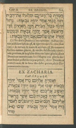Ex Zacharia.