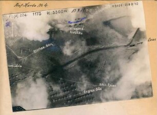 Foto des Geländes um den "Wiegand-Ausbau" nördlich der "Kolonie Angres-Süd" (Luftbild)