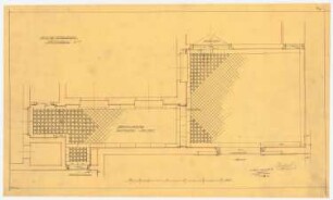 Berliner Handelsgesellschaft, Berlin Erweiterung: Grundriss der Vorhalle 1:25