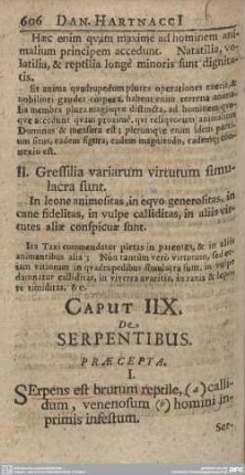 Caput IIX. De Serpentibus.