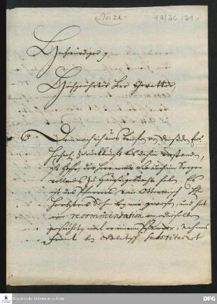 Brief von August Hermann Francke an Ernst Christian Philippi.