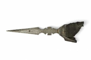Brieföffner aus Granatsplitter
