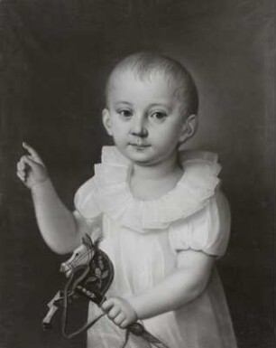 August Heucke : August Heucke. Pastell; 49,5 x 40 cm. um 1812