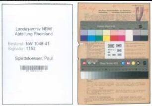 Entnazifizierung Paul Splettstoesser , geb. 01.11.1903 (Polizist)