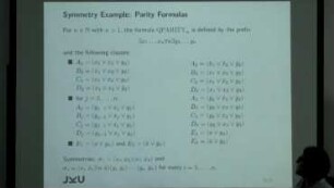 The Symmetry Rule for Quantified Boolean Formulas