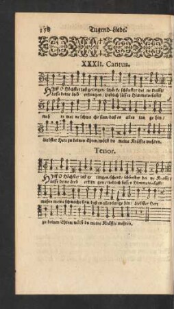 XXXII. Cantus.