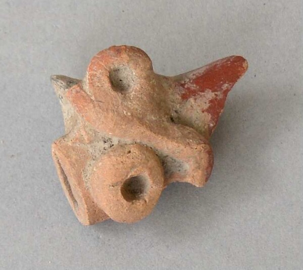 Fragment de pipe en terre cuite