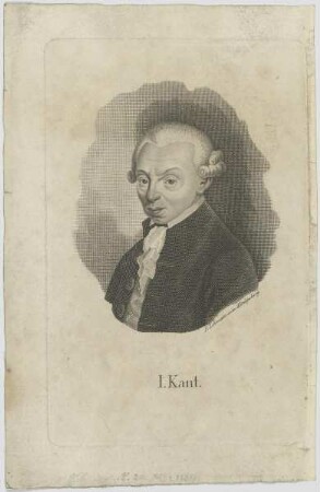 Bildnis des I. Kant